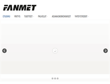 Tablet Screenshot of fanmet.fi